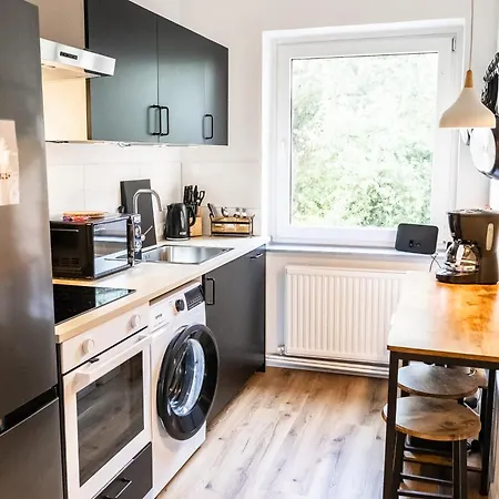 شقة Ha-mitte 02-1 I Monteurwohnung Duo I Wlan, Bettwaesche & Handtuecher, Waschmaschine I Cosyhomes24